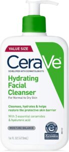 CeraVe Crème nettoyante hydratante visage