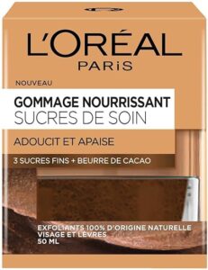 L’Oréal Paris – Soin Gommage Nourrissant pour Visage & Lèvres